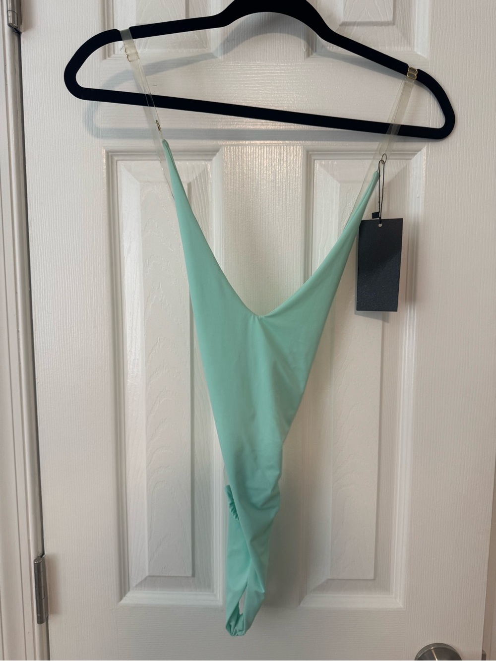 OMG Swimwear NWT Mint High Cut One Piece Swimsuit Medium